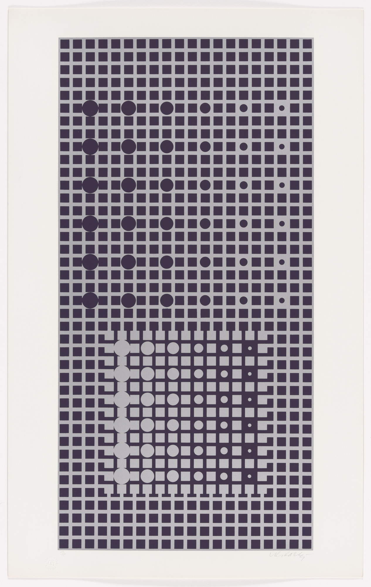 Victor Vasarely. Untitled from the portfolio Constellations