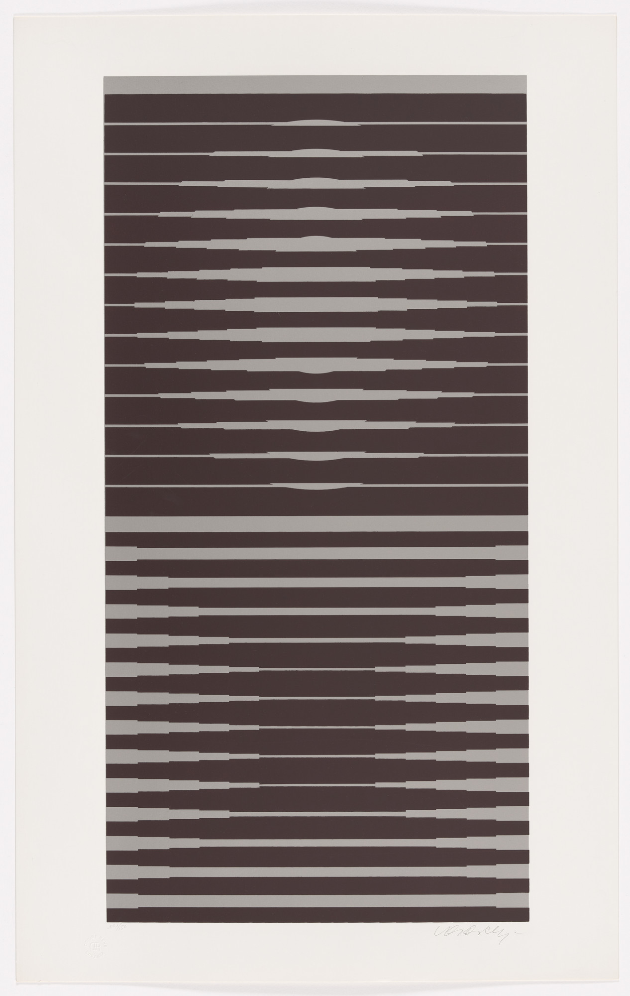 Victor Vasarely. Untitled from the portfolio Constellations