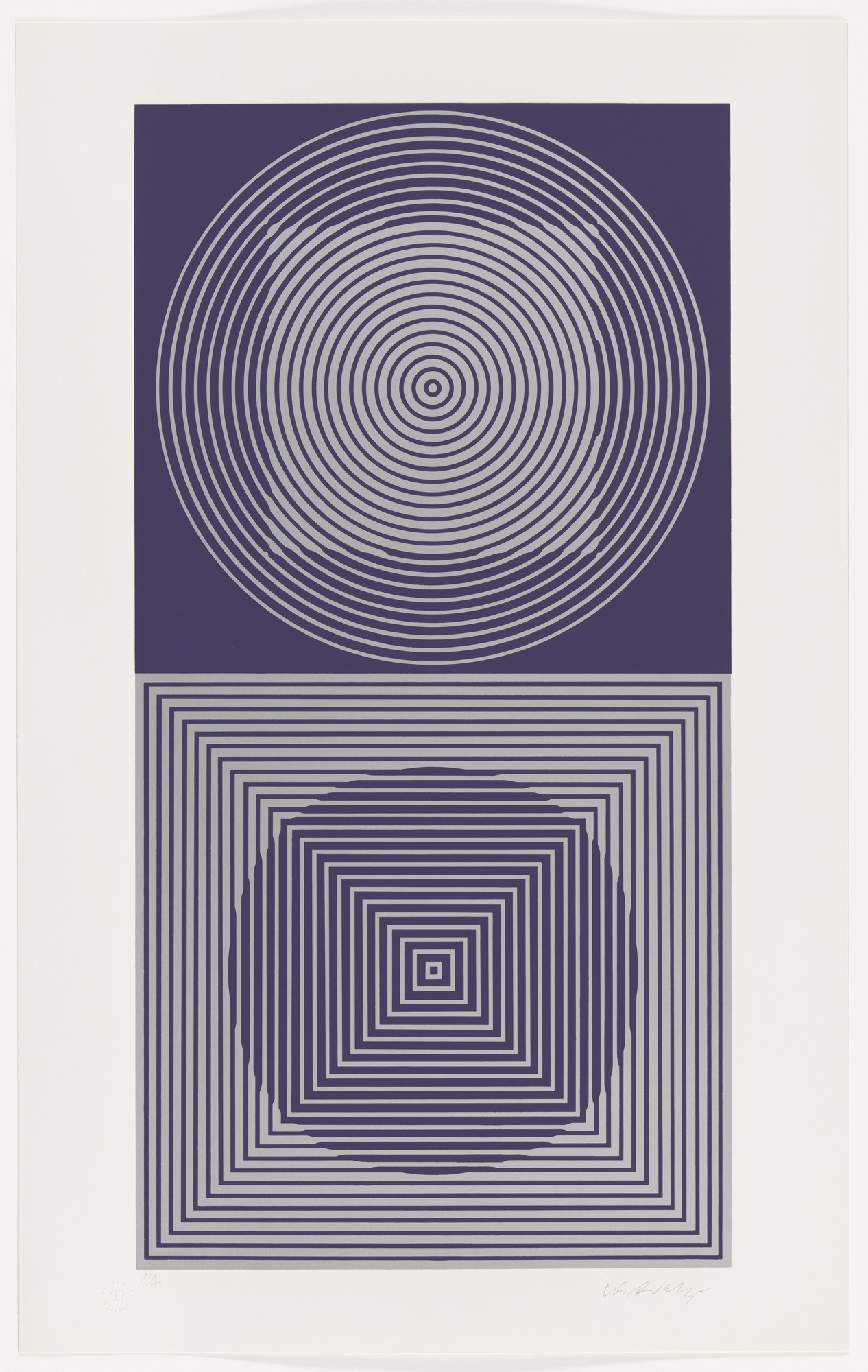 Victor Vasarely. Untitled from the portfolio Constellations
