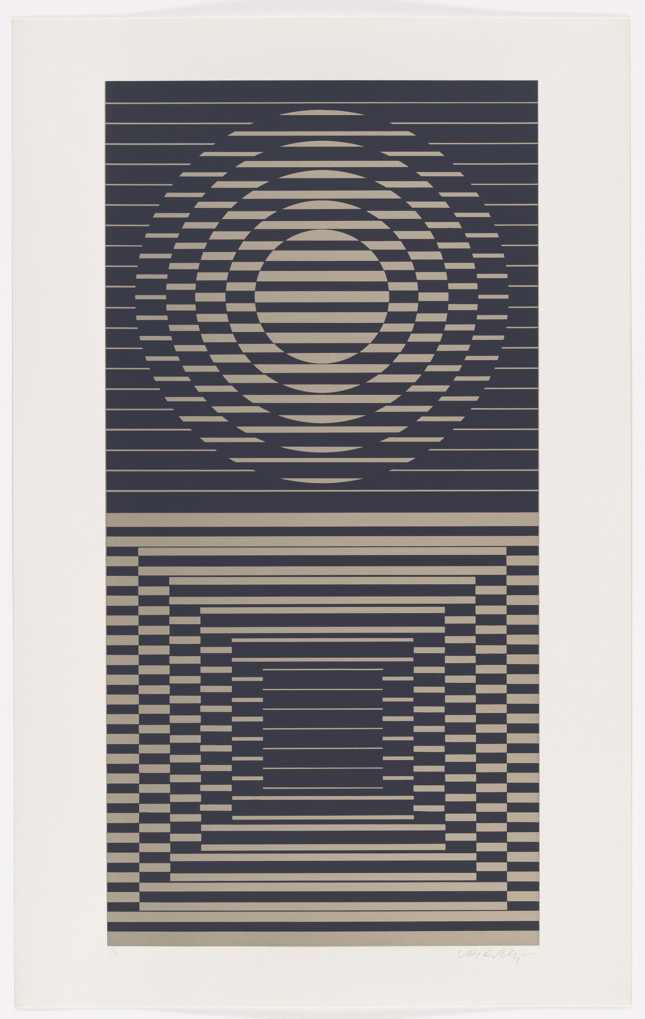 Victor Vasarely. Untitled from the portfolio Constellations