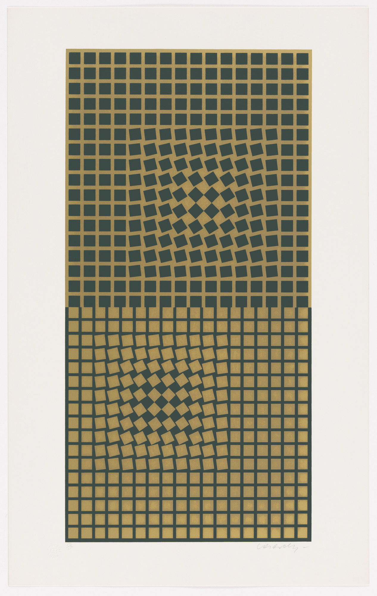 Victor Vasarely. Untitled from the portfolio Constellations