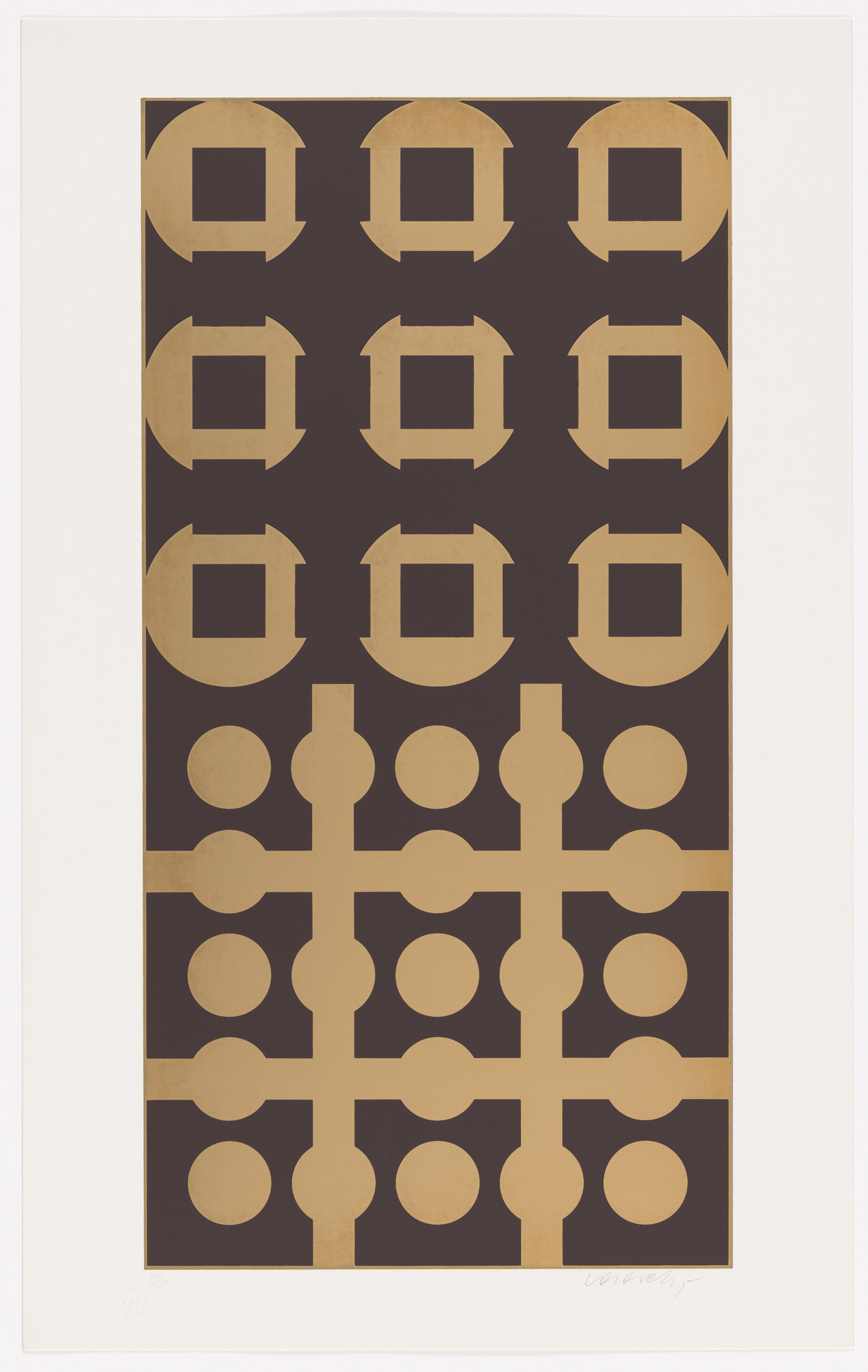 Victor Vasarely. Untitled from the portfolio Constellations