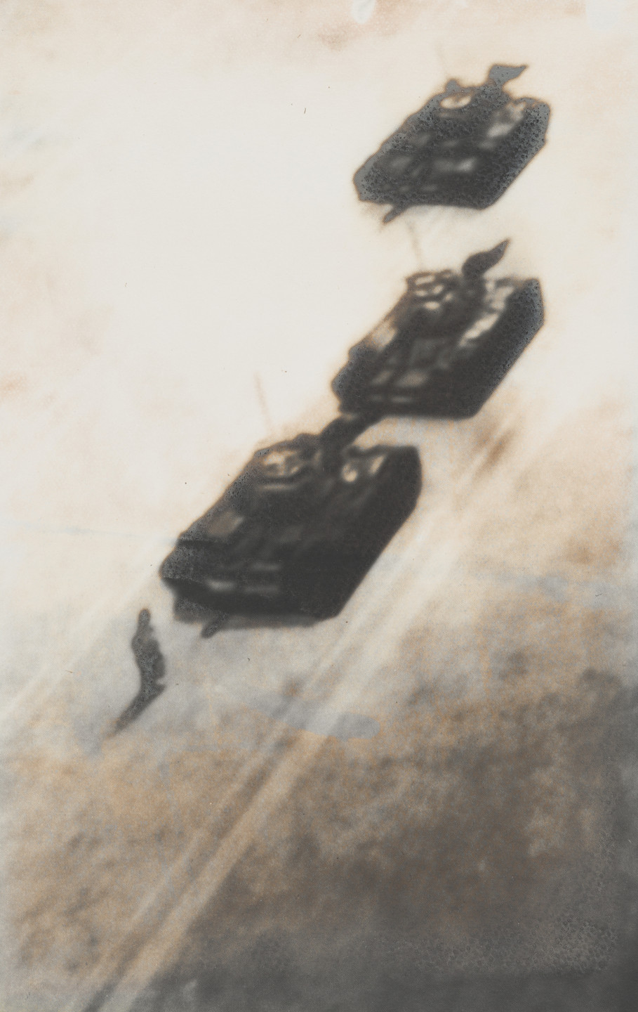 Vik Muniz. Tiananmen Square. 1990