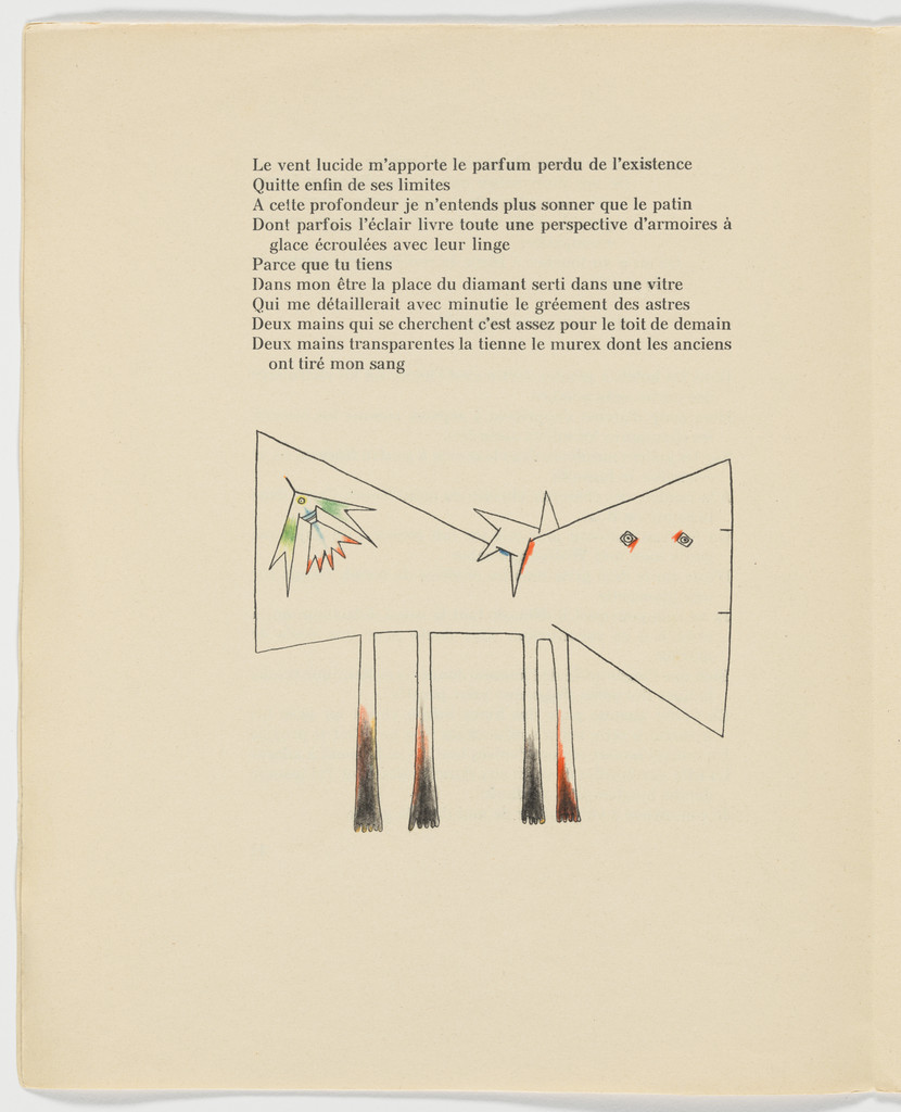 Untitled (page 12) from Fata Morgana, Wifredo Lam, 1941