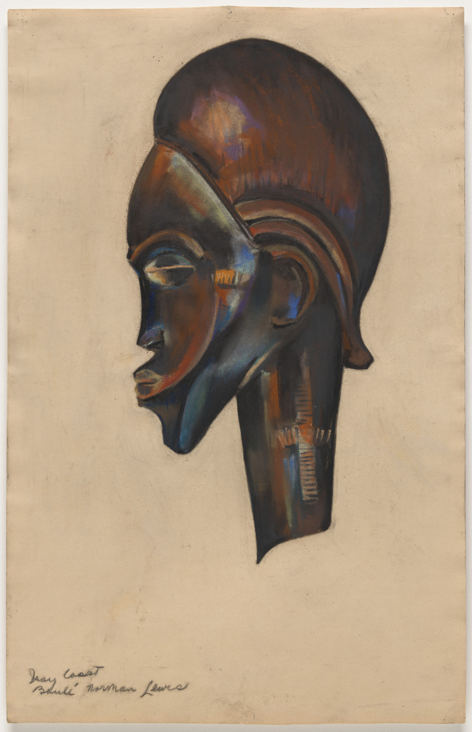 Norman Lewis. Ivory Coast Baulé. 1935