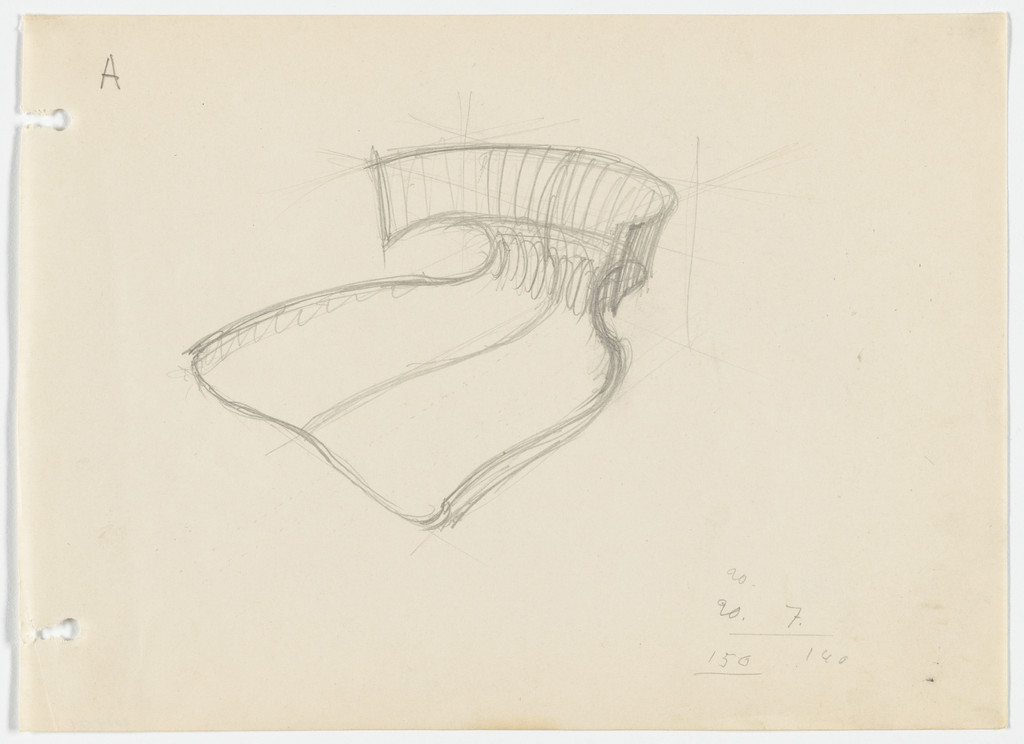 Conchoidal Chair (Perspective)