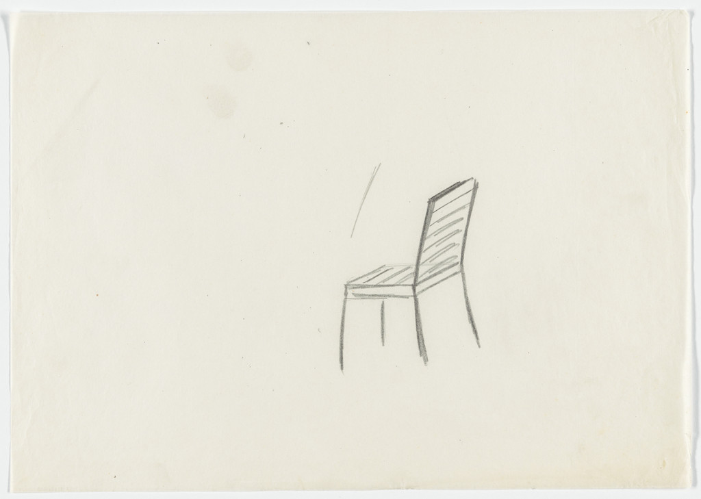 Chair (Perspective sketch)