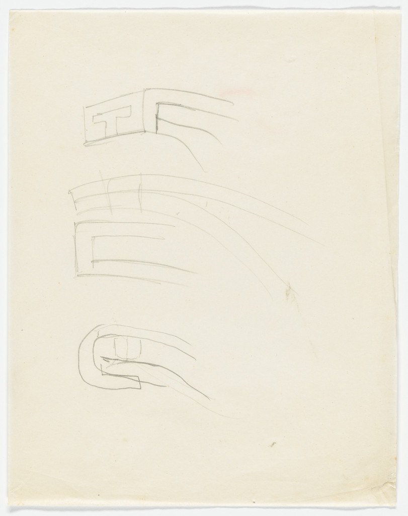 Furniture, Spring Connection Details (Elevation sketches)