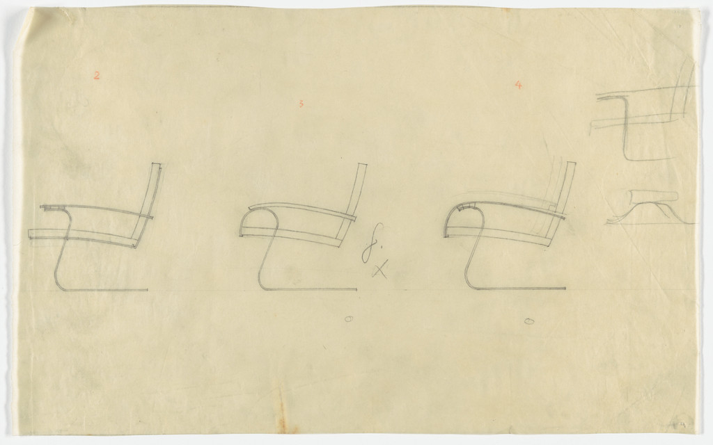 Chair with Arms (Elevations)