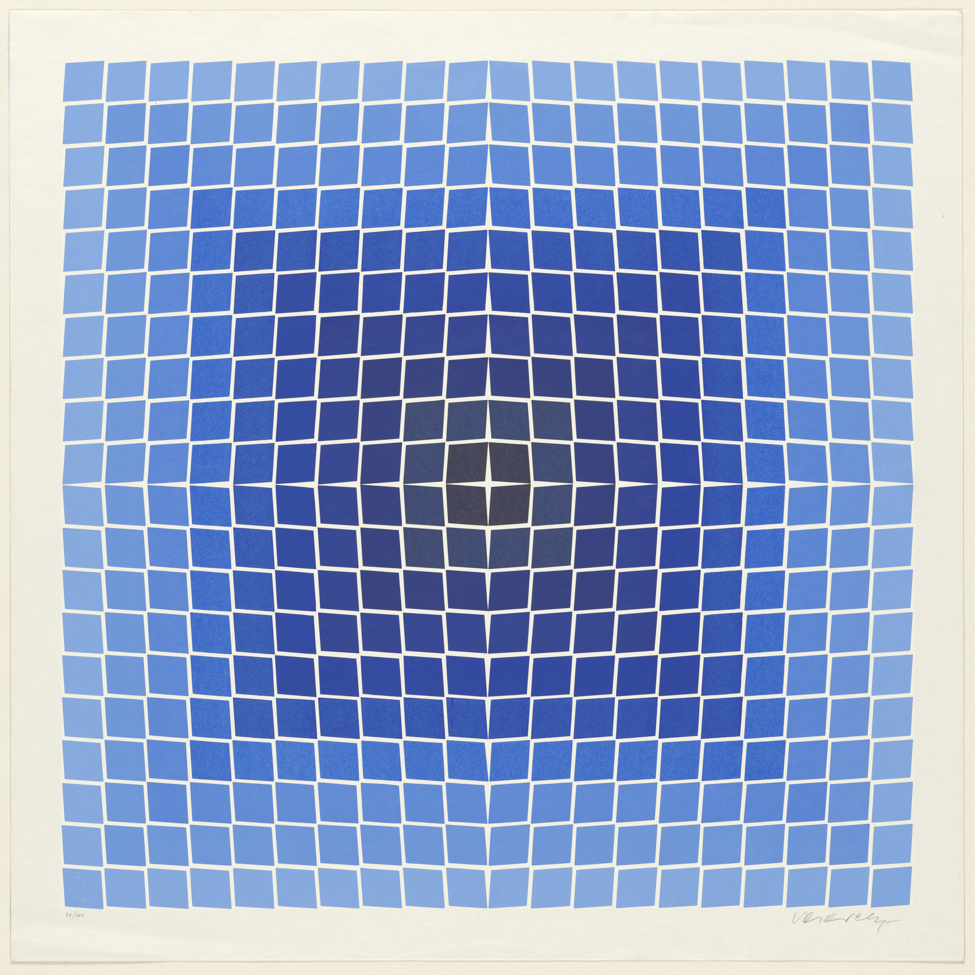 Victor Vasarely. Quasar Positif