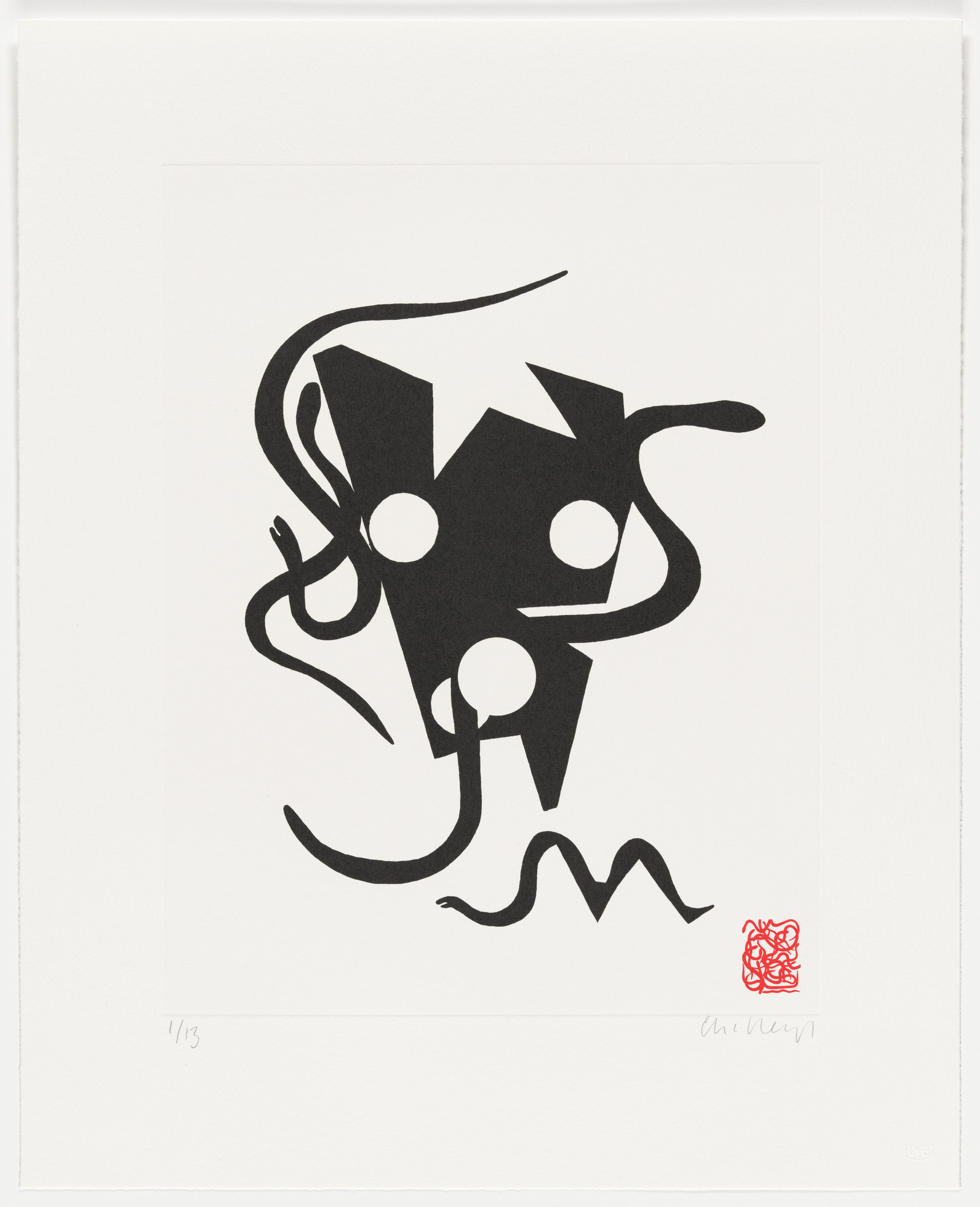 Charline von Heyl. Gorgon