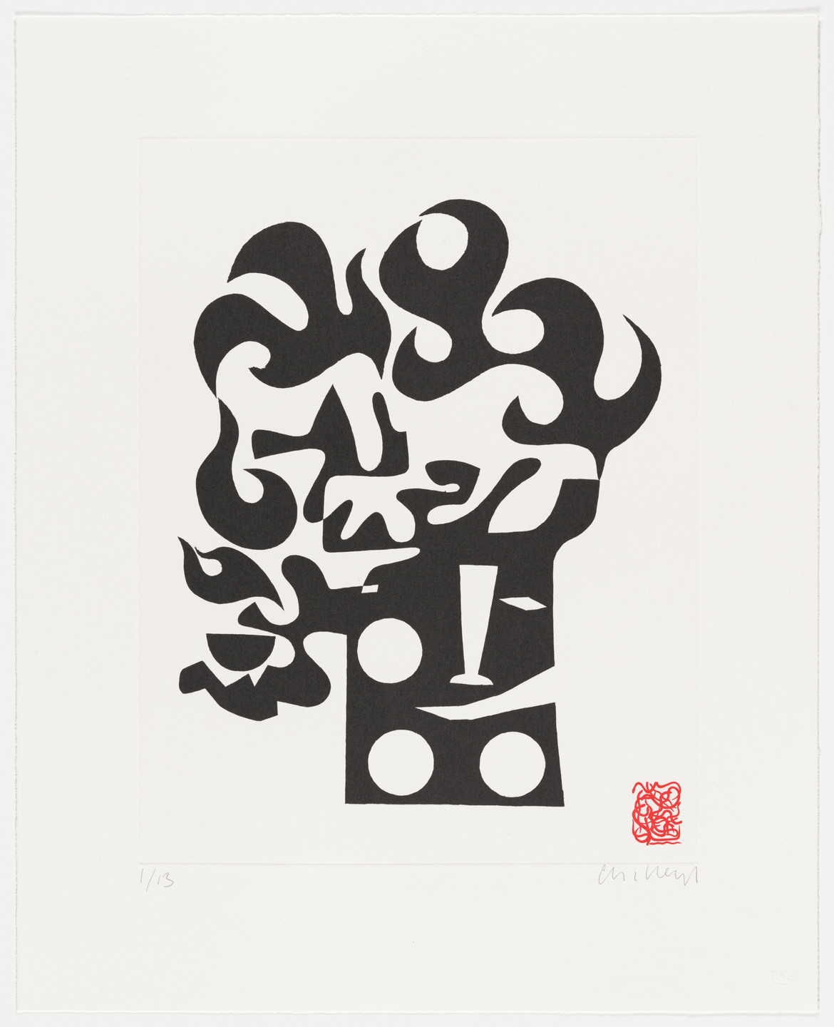 Charline von Heyl. Mad and Moony. 2023