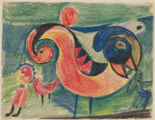 Pastorale with Big Bird
