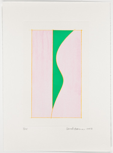 Sarah Crowner. Untitled (Green Clovers). 2023 | MoMA