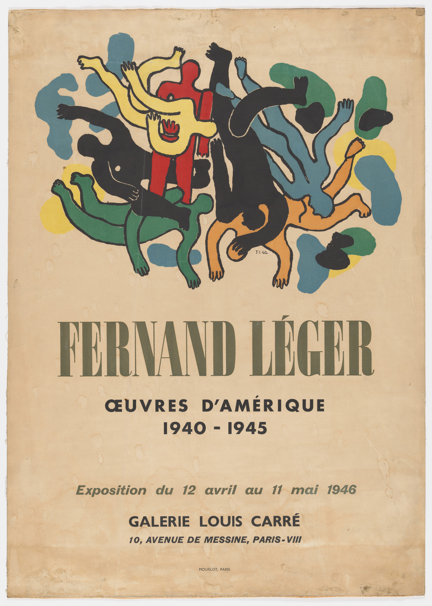 Fernand Léger. Œuvres d'Amérique 1940 - 1945