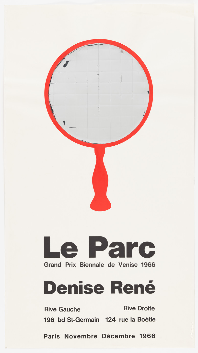 Julio Le Parc. Le Parc - Denise René - December 1966. 1966