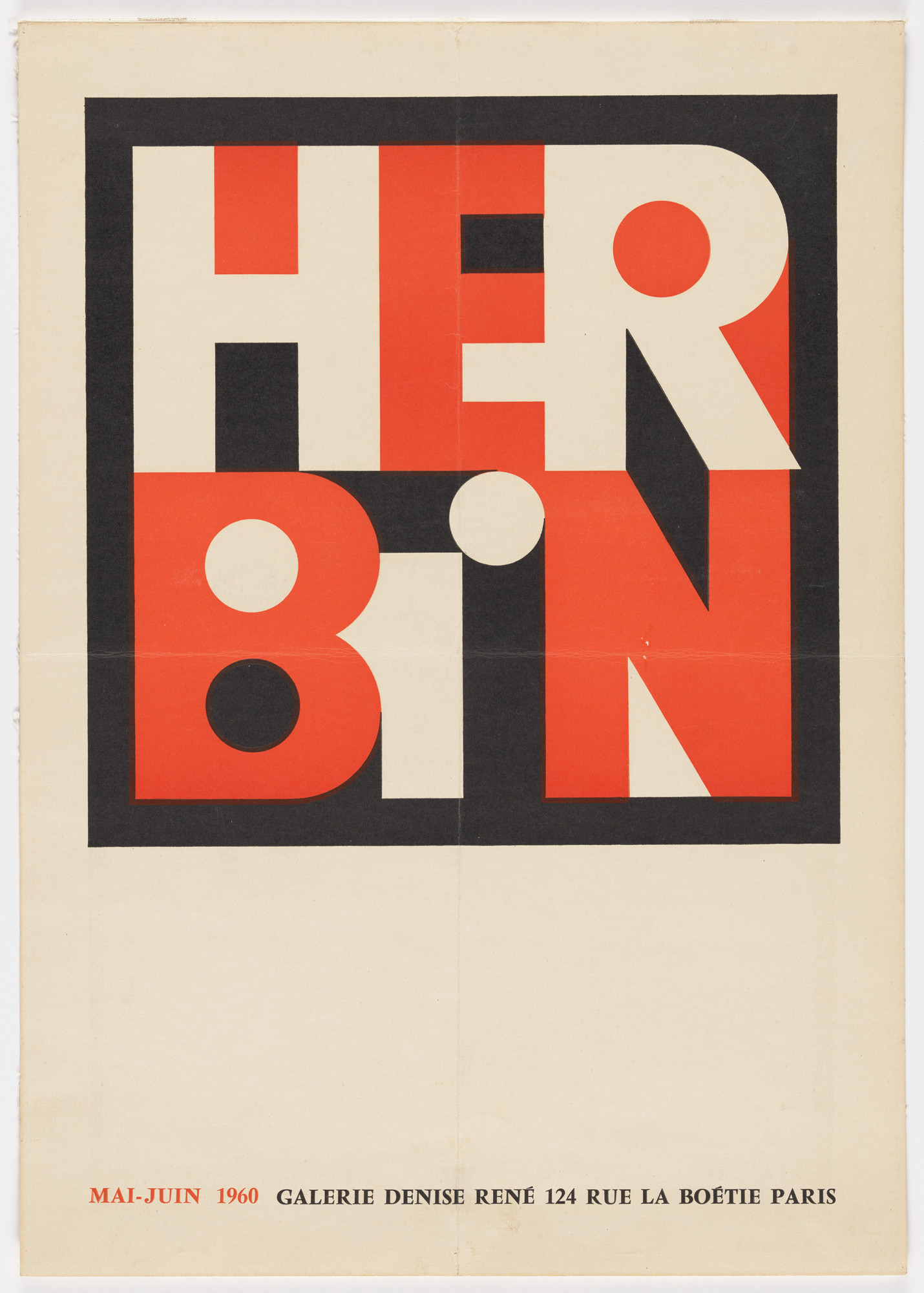 Auguste Herbin. Auguste Herbin, Galerie Denise René