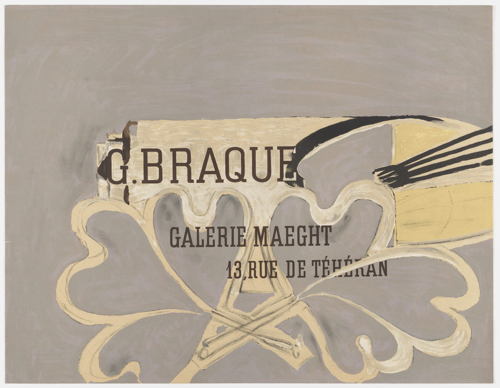 G. Braque - Galerie Maeght - 13 rue de Téhéran