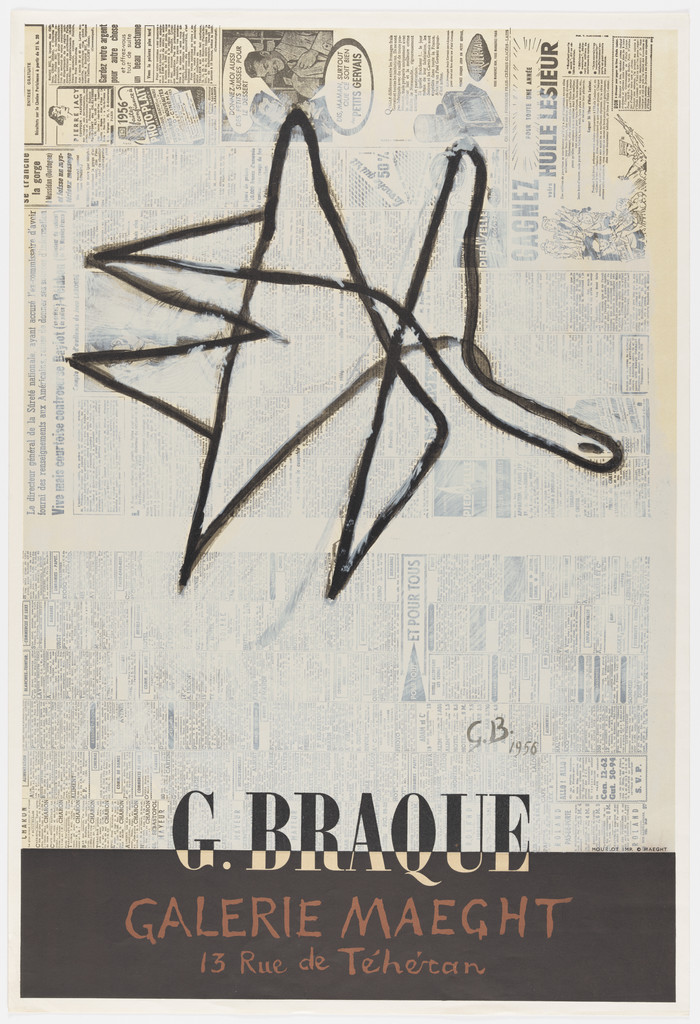 G. Braque - Galerie Maeght - 13 rue de Téhéran