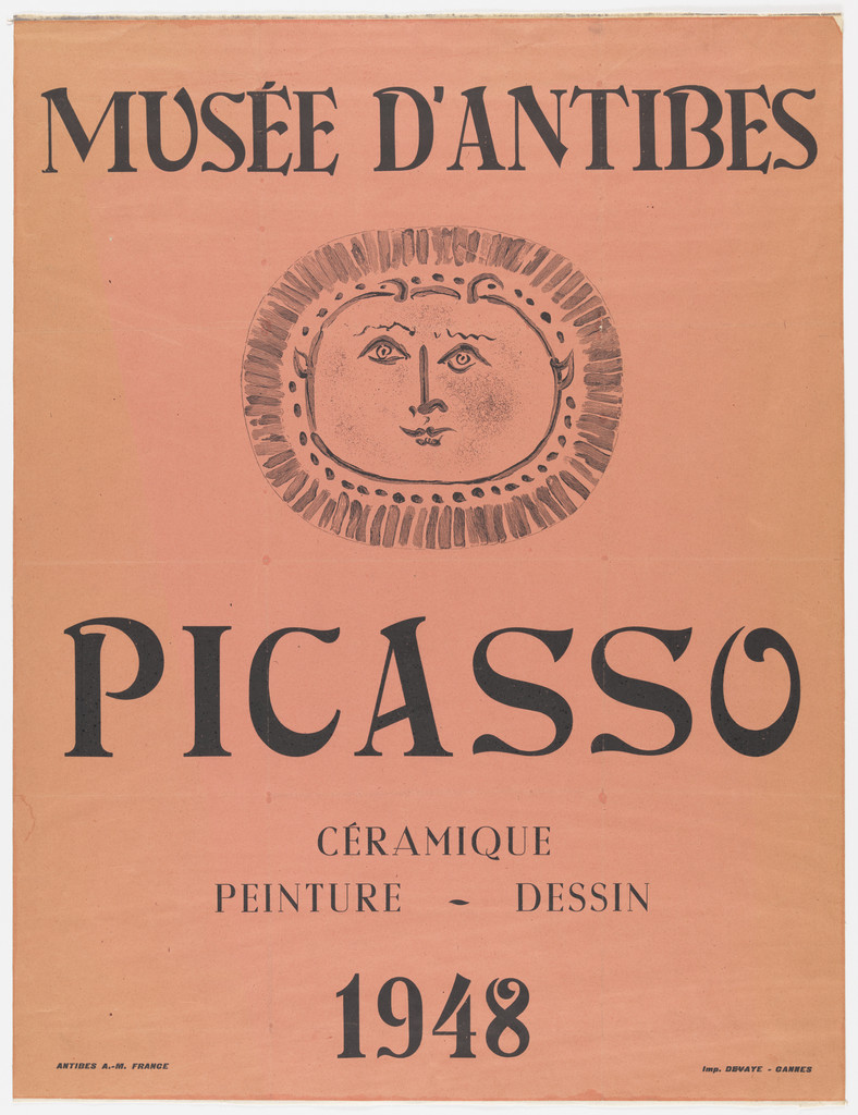 Picasso - Musee d'Antibes - Ceramique, Peinture, Dessin 1948
