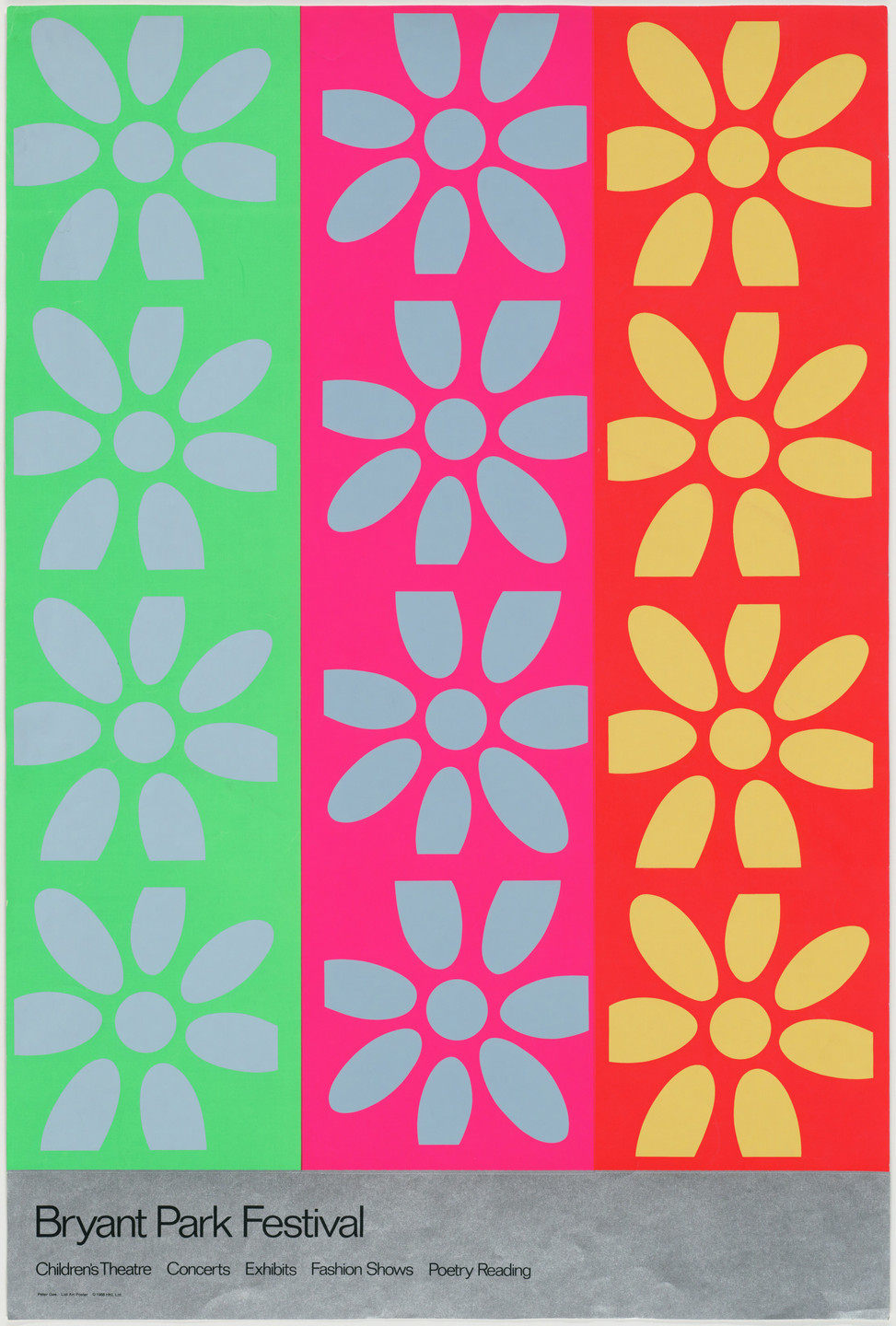 Peter Gee. Bryant Park Festival. 1968