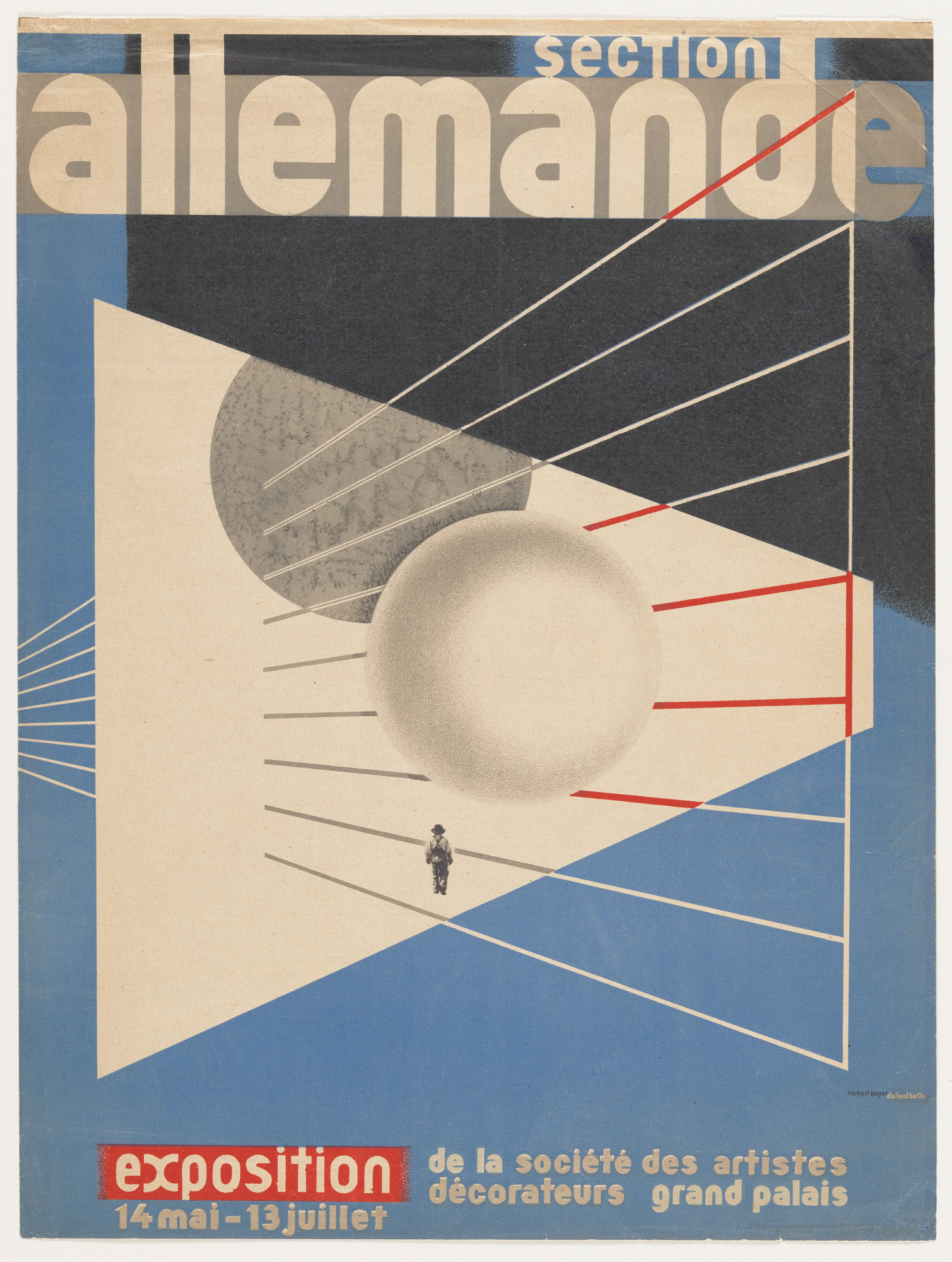 Herbert Bayer. Section Allemande