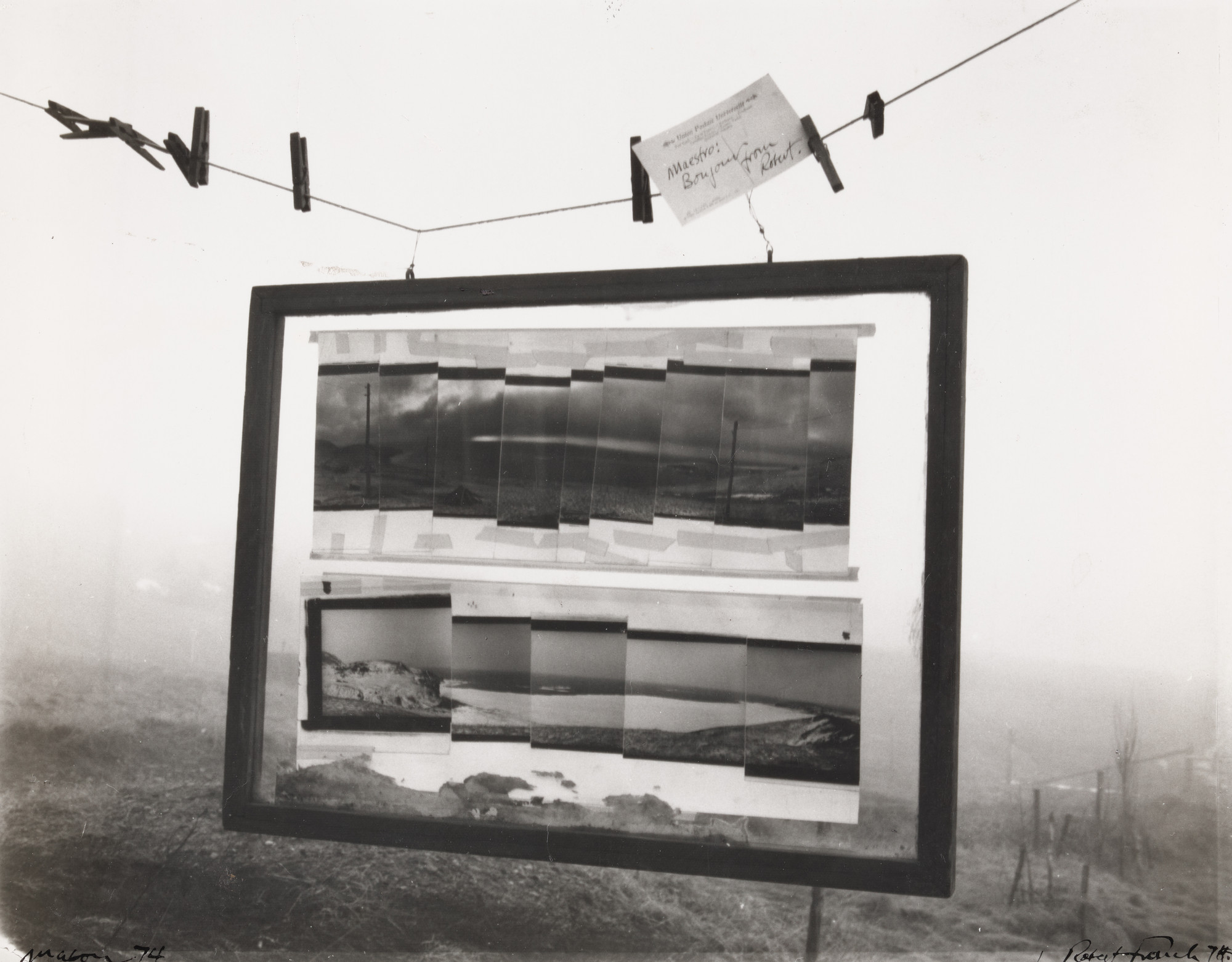 Robert Frank. Bonjour--Maestro, Mabou