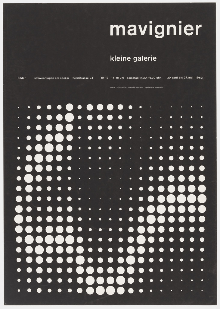 Mavignier - Kleine Galerie