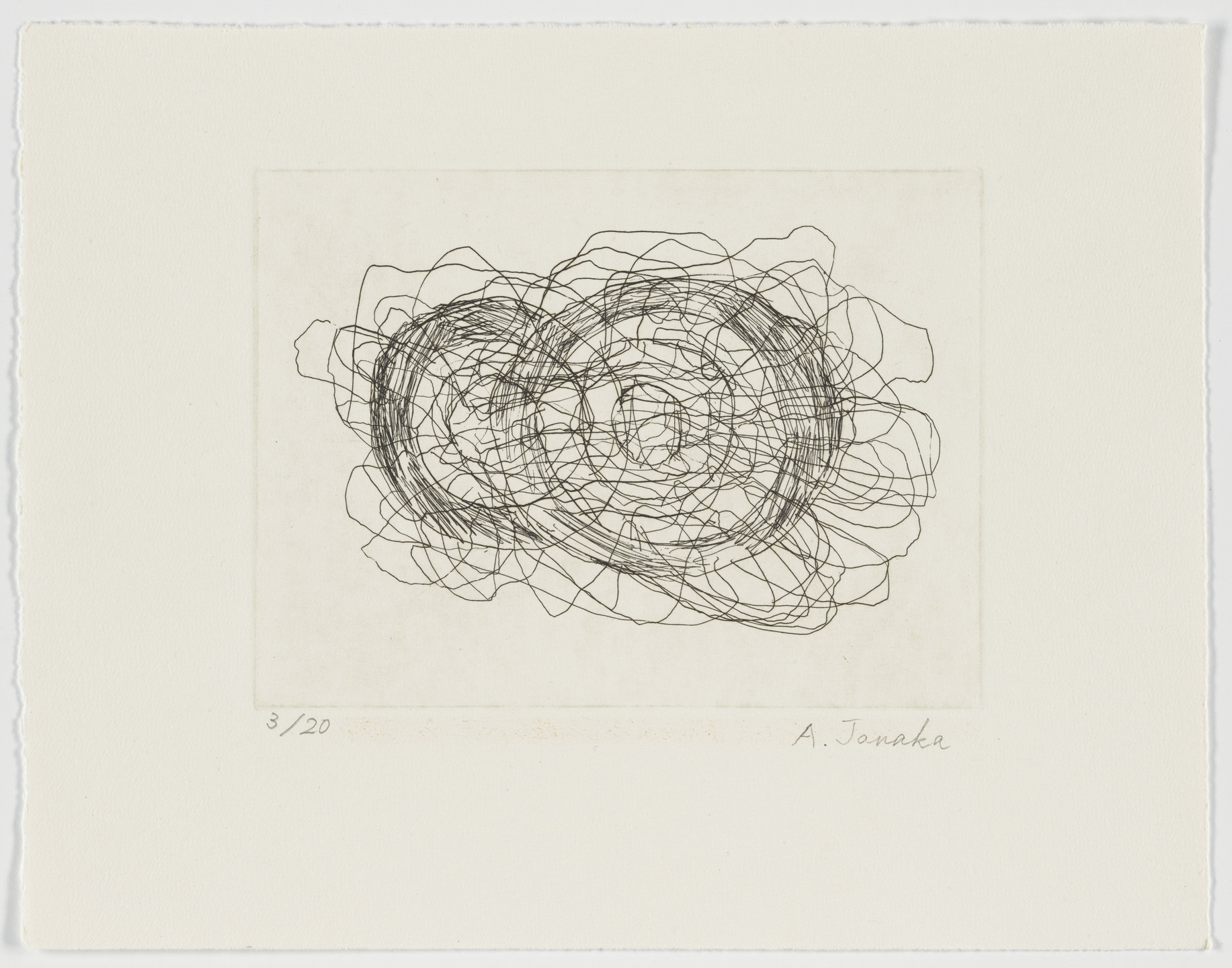 Atsuko Tanaka. Untitled from For 1954. 2005