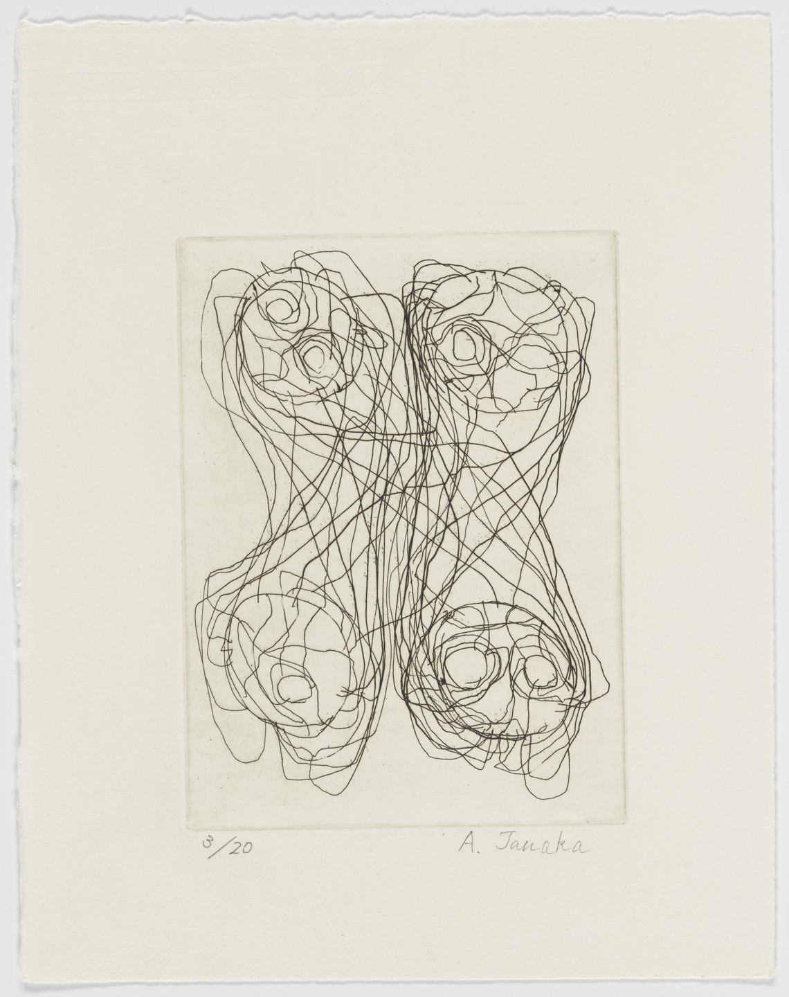 Atsuko Tanaka. Untitled from For 1954. 2005