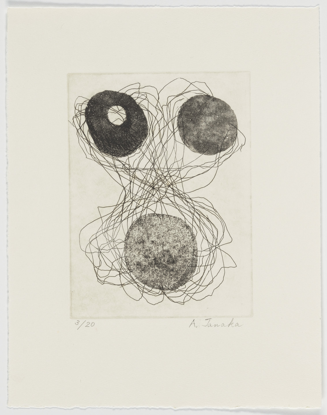 Atsuko Tanaka. Untitled from For 1954. 2005