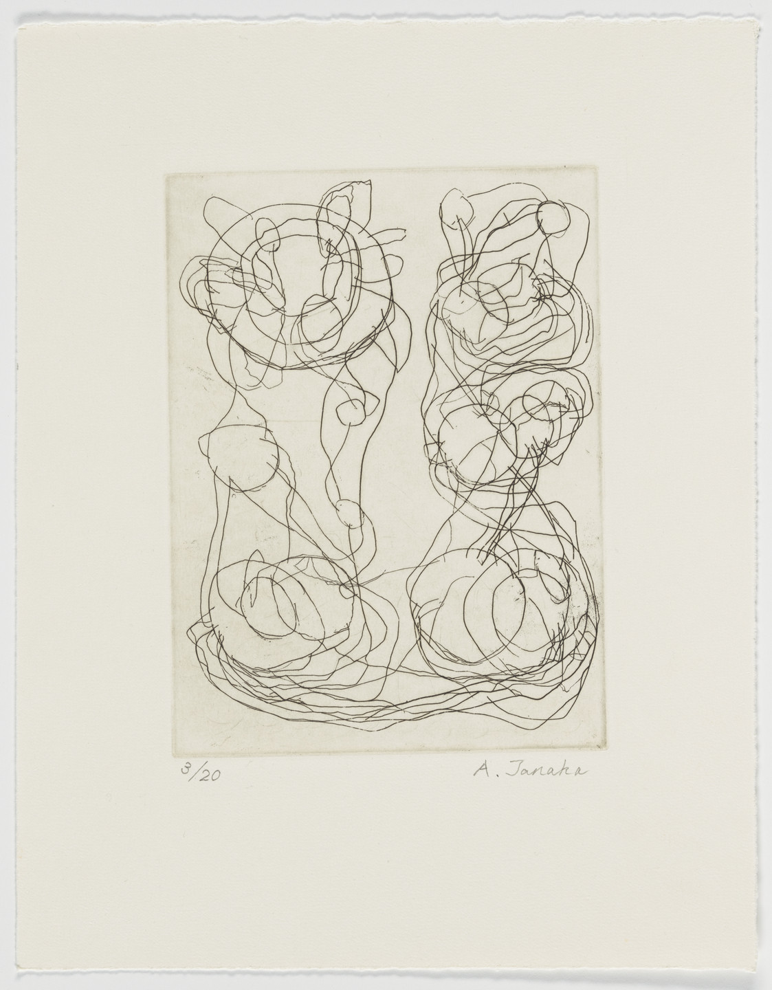 Atsuko Tanaka. Untitled from For 1954. 2005