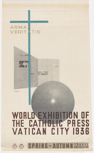 Arma Veritatis: World Exhibition of the Catholic Press, Vatican City, 1936 - Spring-Autumn Travel Facilities