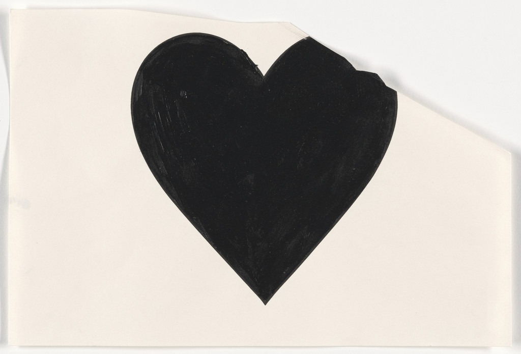 PS NEW YORK (First Draft for New Logo for Performance Space New York, Scissor Cut by Milton Glaser)