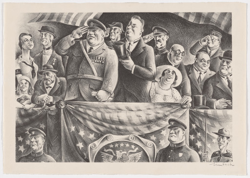 Reviewing Stand from The American Scene, no. 2