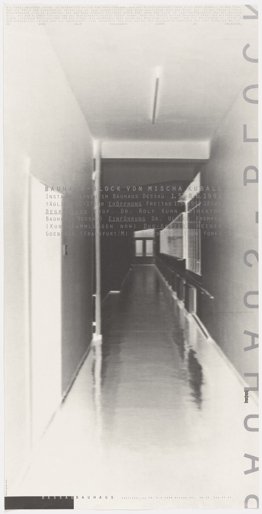 Bauhaus-Block von Mischa Kuball