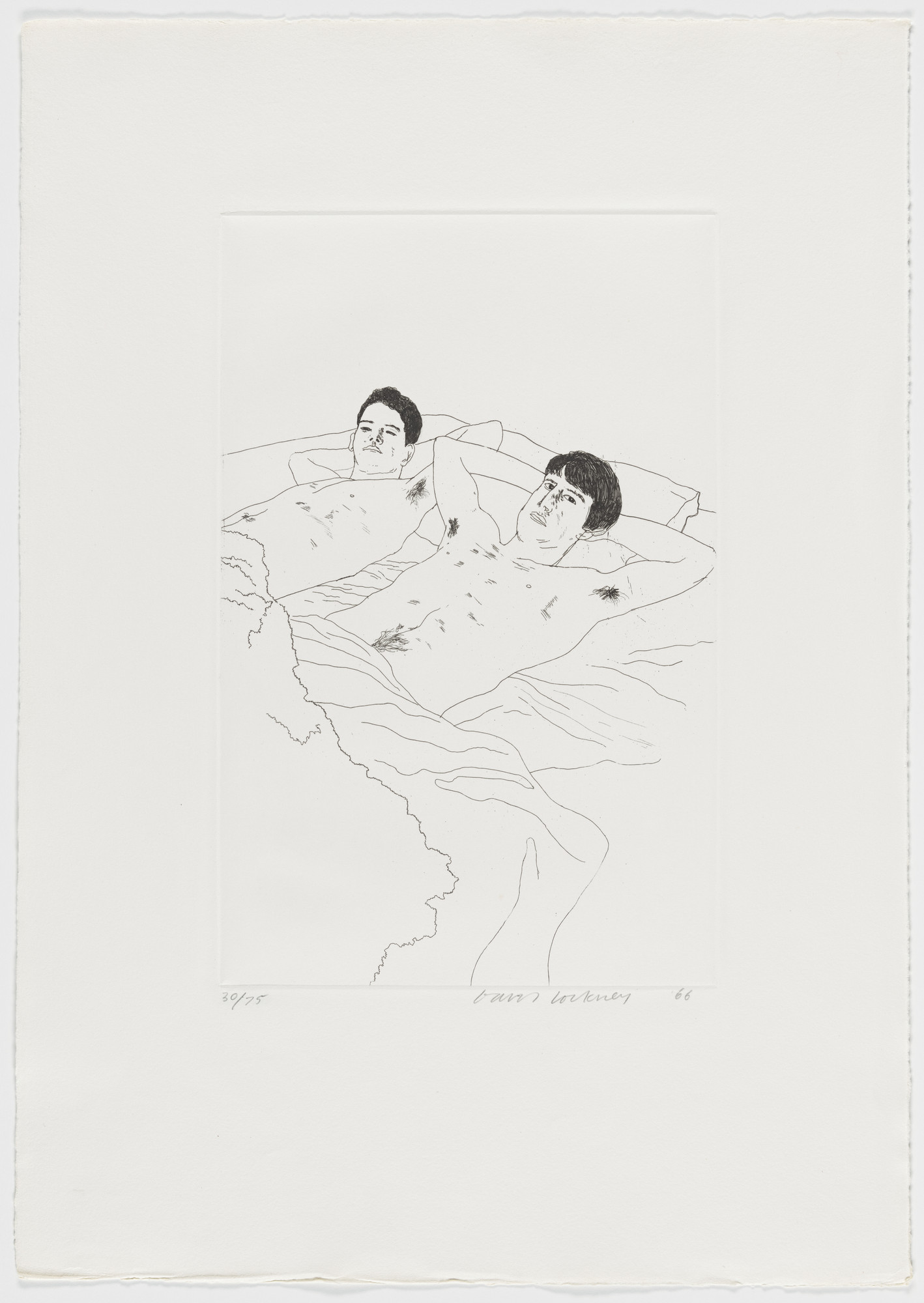 David Hockney. In Despair from Fourteen Poems