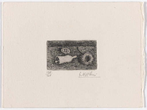 Thistle and Bell (Cardo e campanello) from Six Etchings by Giuseppe Viviani (Sei Incisioni di Giuseppe Viviani)
