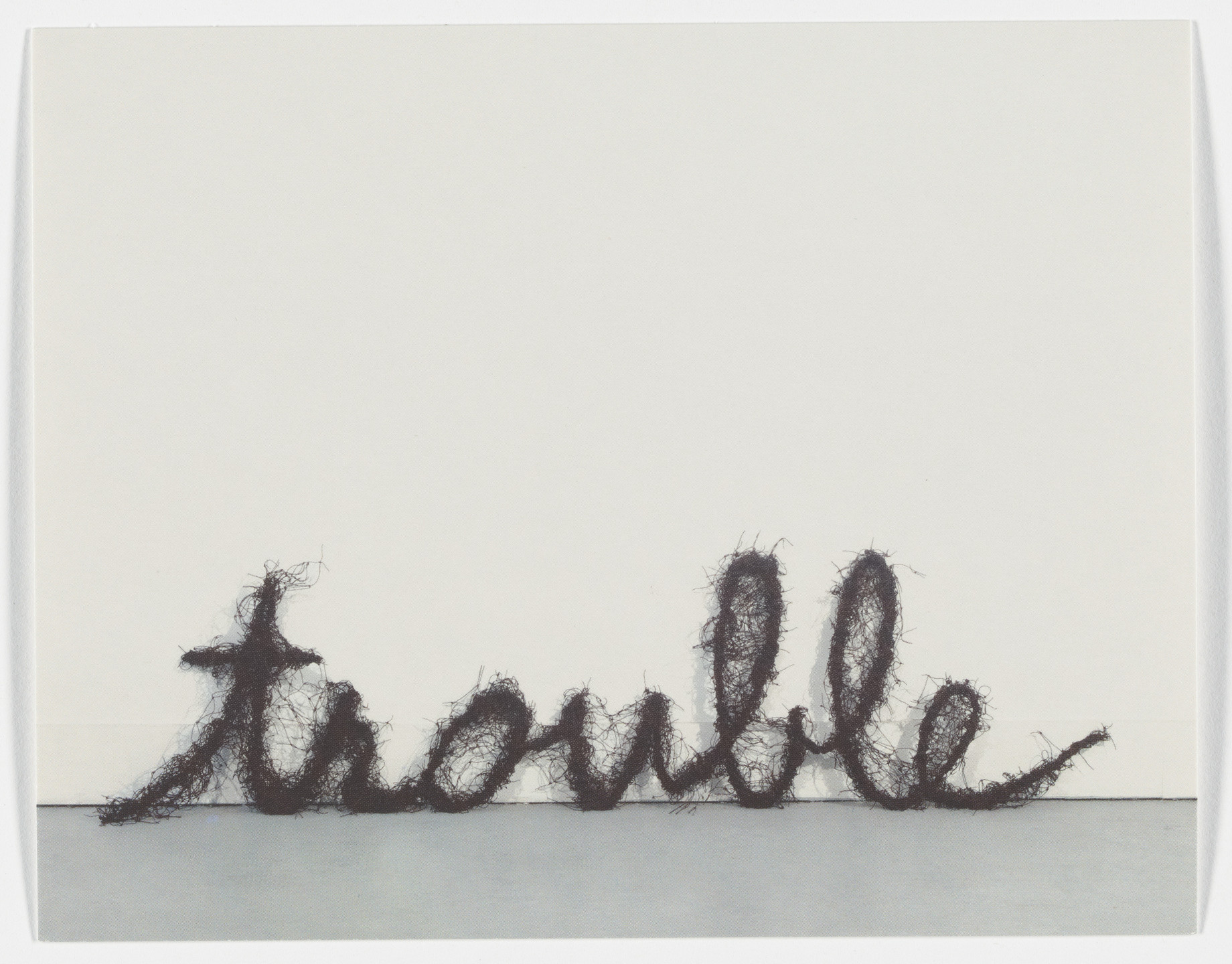 Annette Messager, Jean-Philippe Toussaint. Enveloppe-moi. 2013