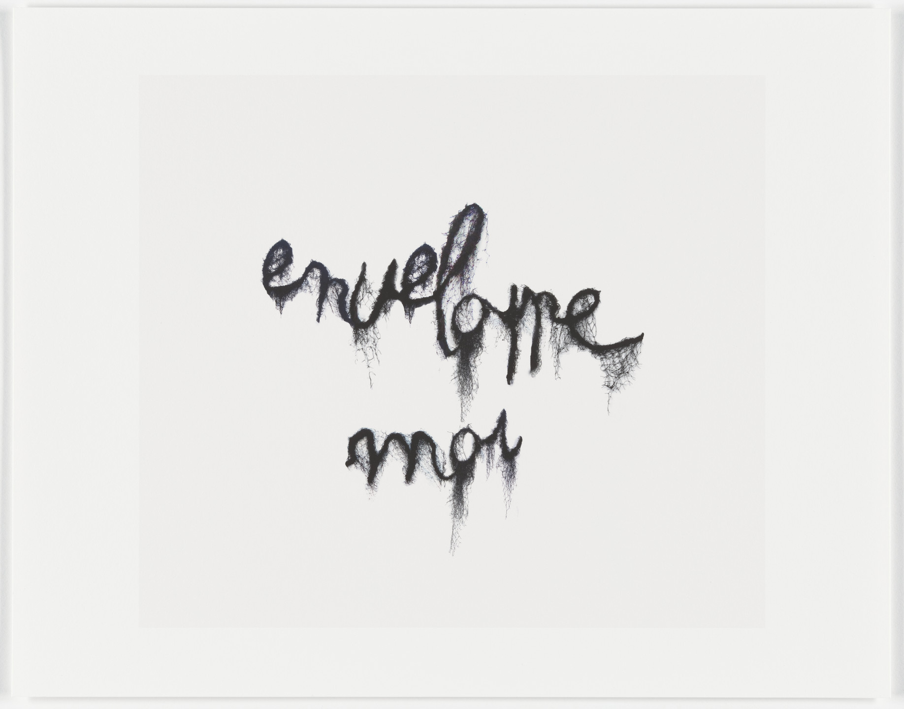 Annette Messager, Jean-Philippe Toussaint. Enveloppe-moi. 2013