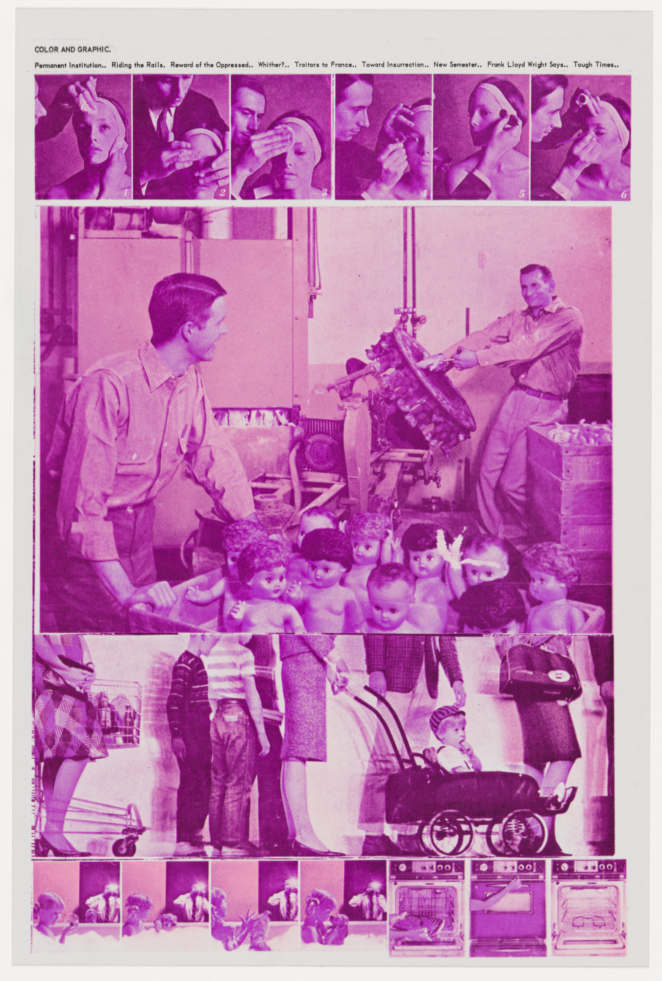 Eduardo Paolozzi. Frank Lloyd Wright Says . . . Tough Times from General Dynamic F.U.N.