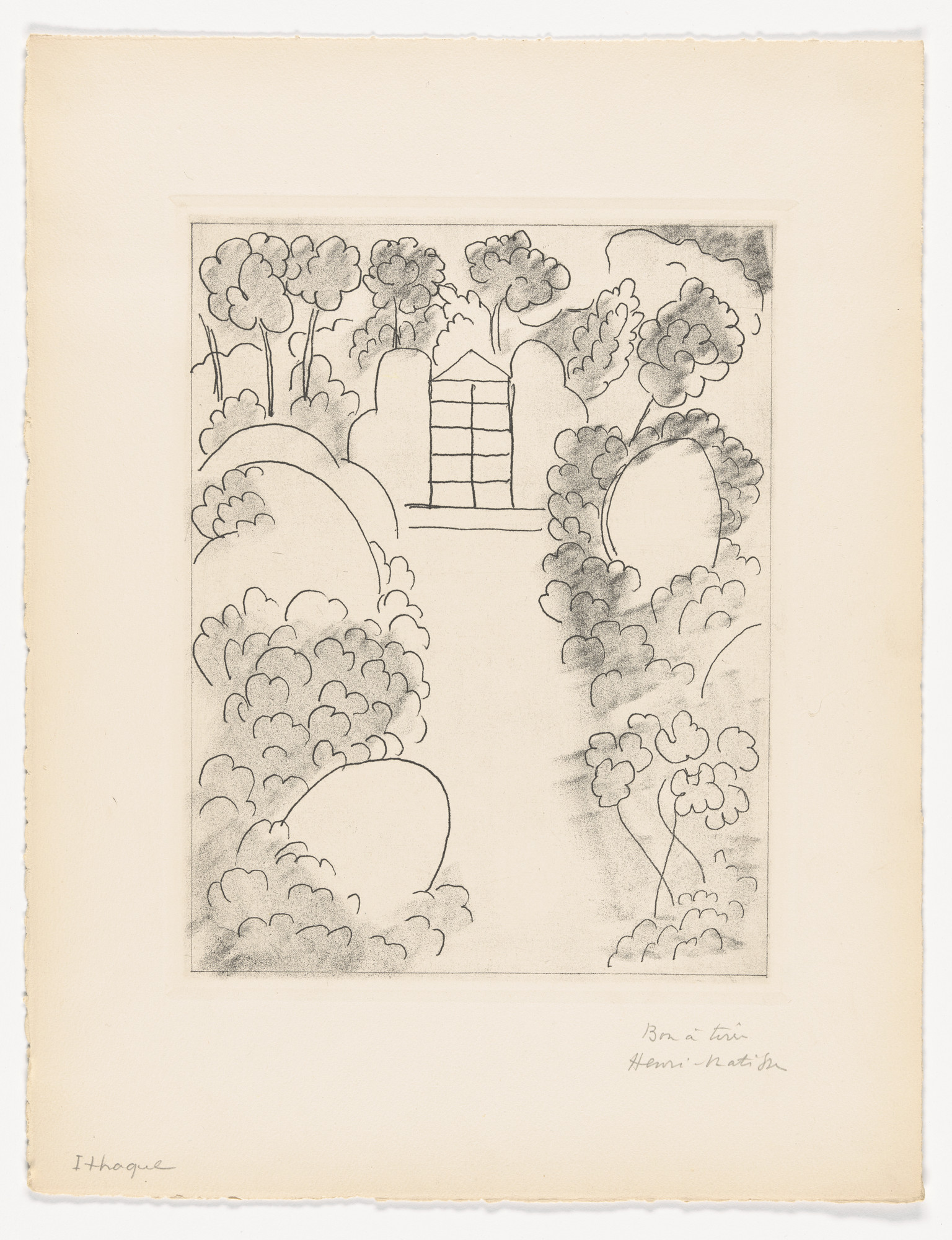Henri Matisse. Ithaca (plate 6) from Ulysses