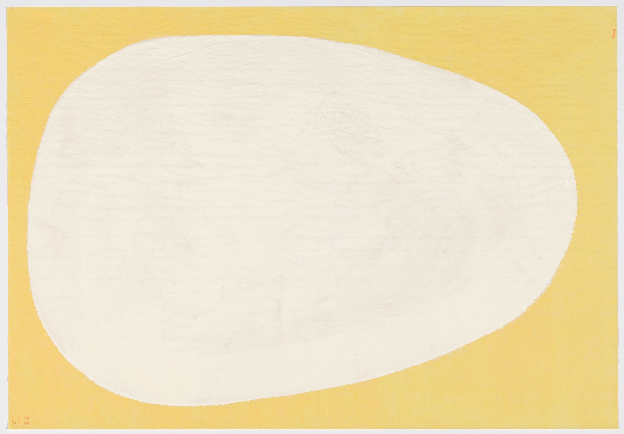 Bernardo Ortiz Campo. Untitled (Egg 20 and 21st, October 2010) (Huevo 20 y 21st de oct. 2010)