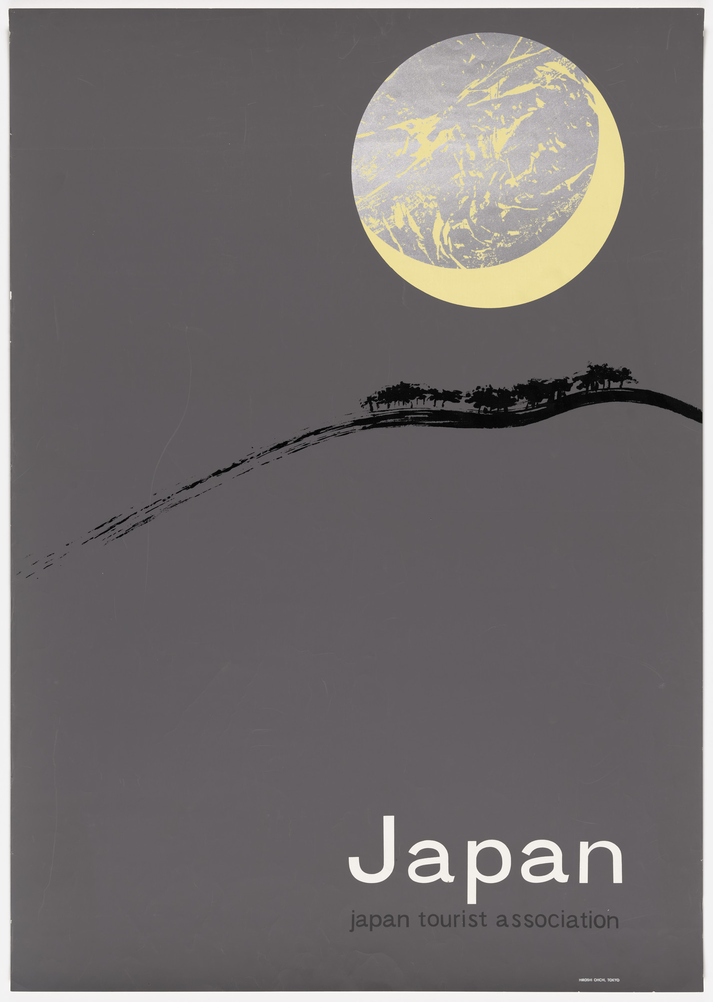 Hiroshi Ohchi. Poster for the Japan Tourist Association. c.1960
