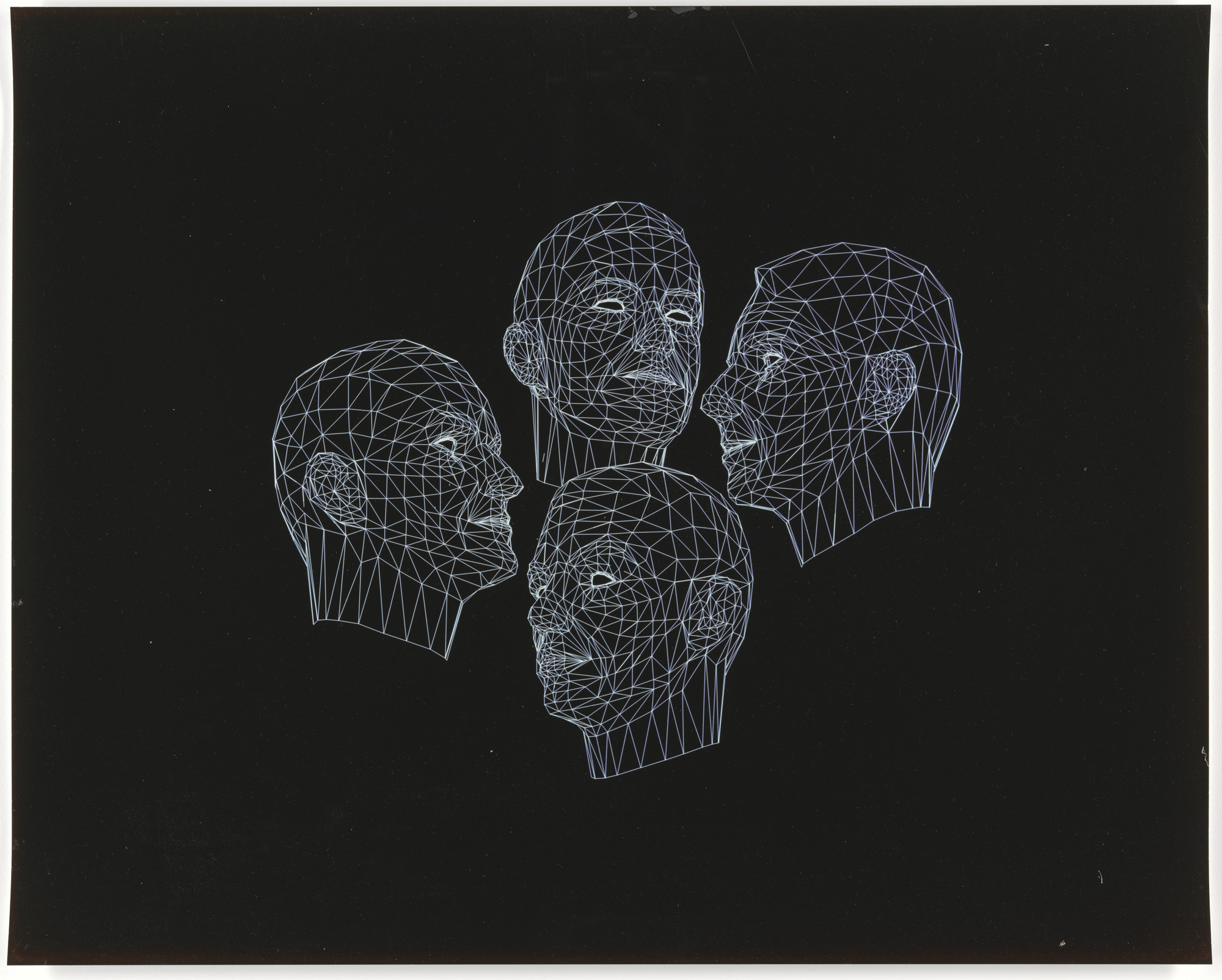 Rebecca Allen. Preparatory work for Kraftwerk: Musique Non Stop