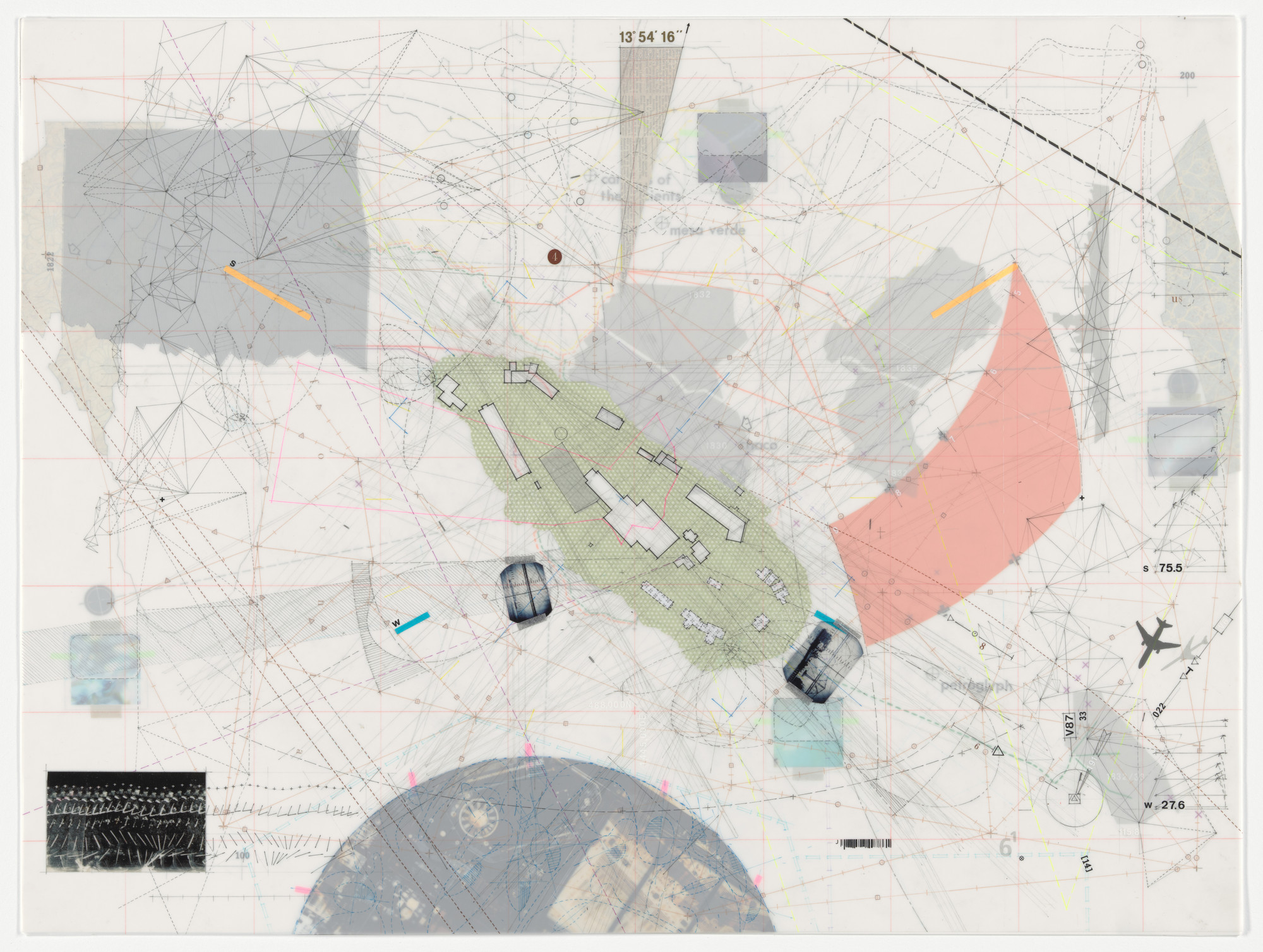 Chris Cornelius. Radio Free Alcatraz: Trajectories. 2014 | MoMA