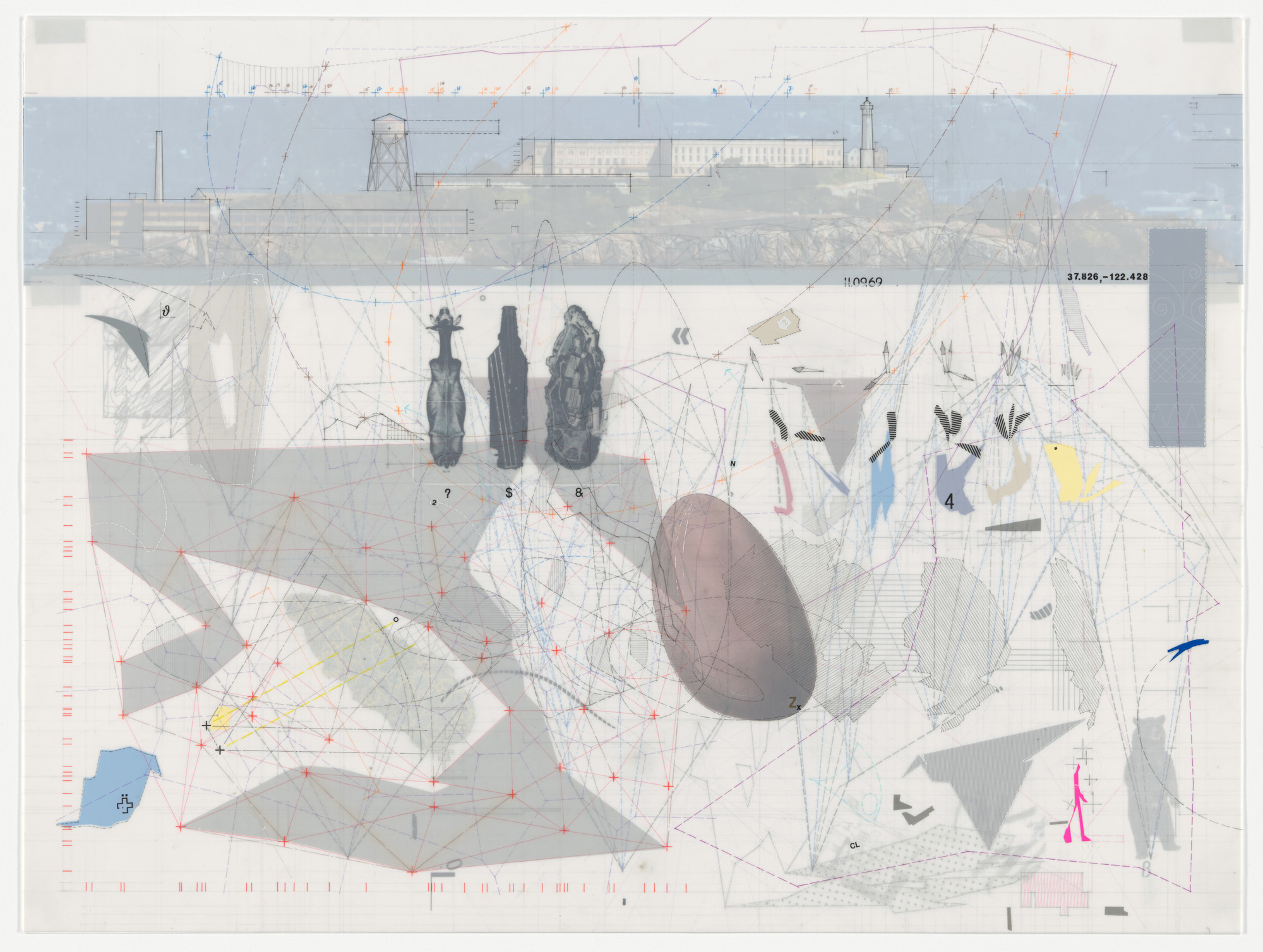 Chris Cornelius. Radio Free Alcatraz: Glyphs. 2014 | MoMA