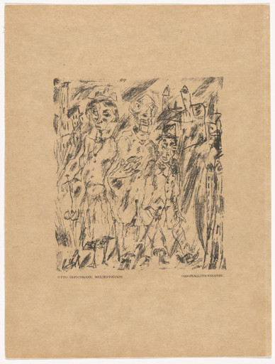 Removed from the World (plate, preceding p. 297) from the periodical Das Kunstblatt, vol. 2, no. 10 (Oct 1918)