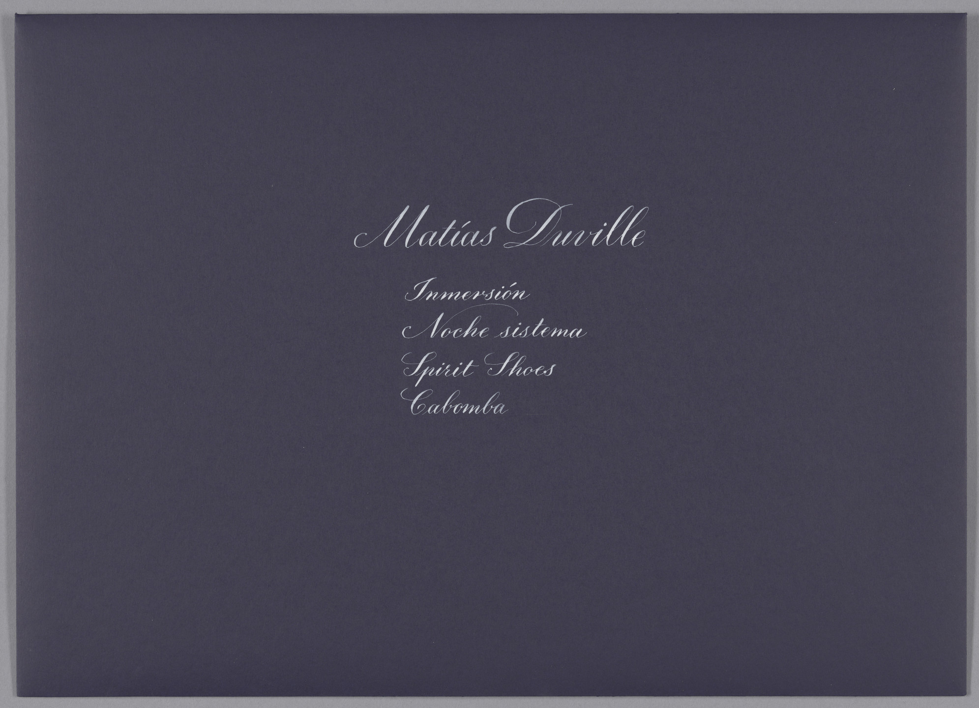 Various Artists, Johanna Calle, Matías Duville, Maria Laet, Mateo López, Nicolás Paris, Rosângela Rennó, Christian Vinck Henriquez. The Valise. 2015–17, published 2017