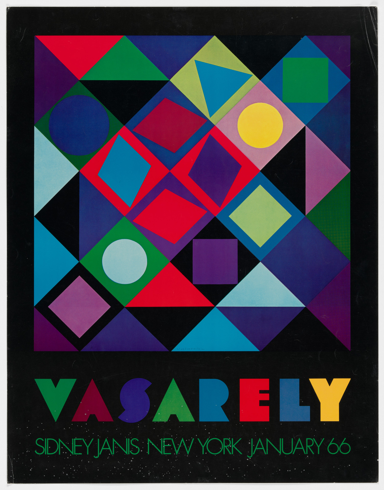 Victor Vasarely. Sidney Janis